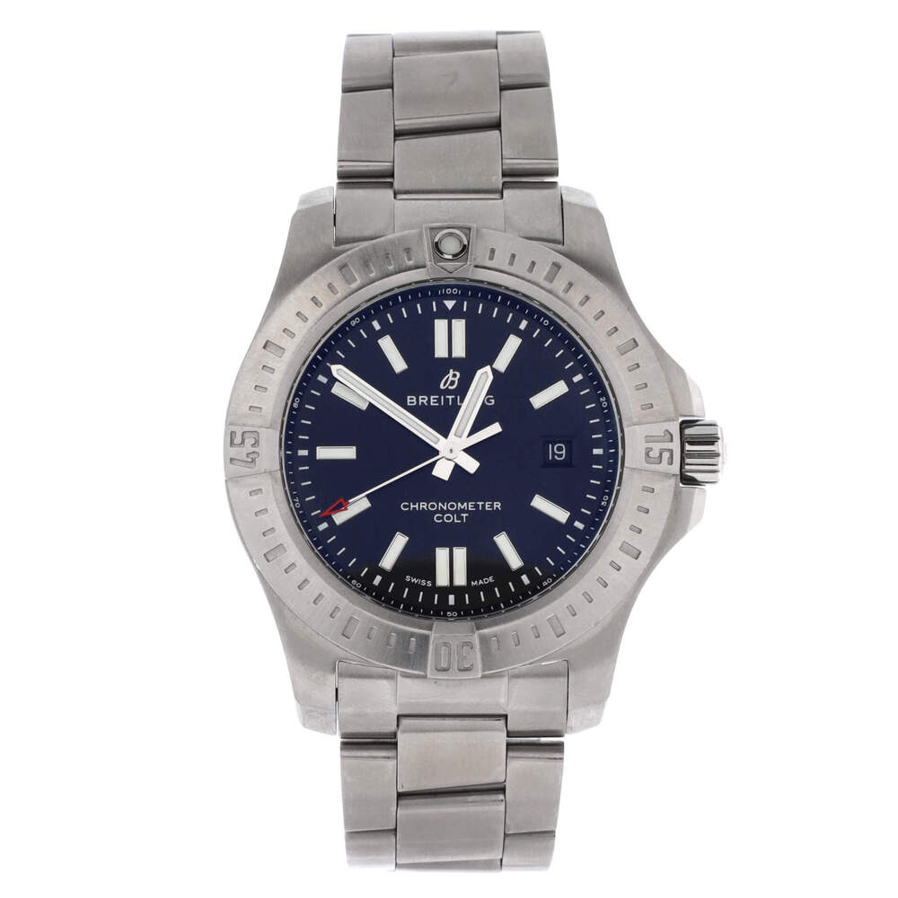 Breitling 44 Chronomat Colt Automatic Watch Stainless Steel